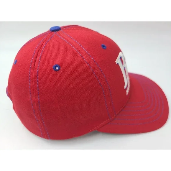 Vintage Budweiser Bud King of Beers 1995 Anheuser-Busch Snapback Hat Cap Men Red - Picture 6 of 13